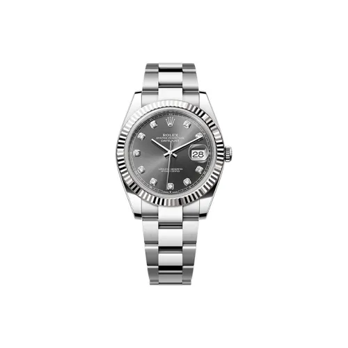 ROLEX Автоматический Механический Movement Мужские Часы Log Series 41 мм Серые