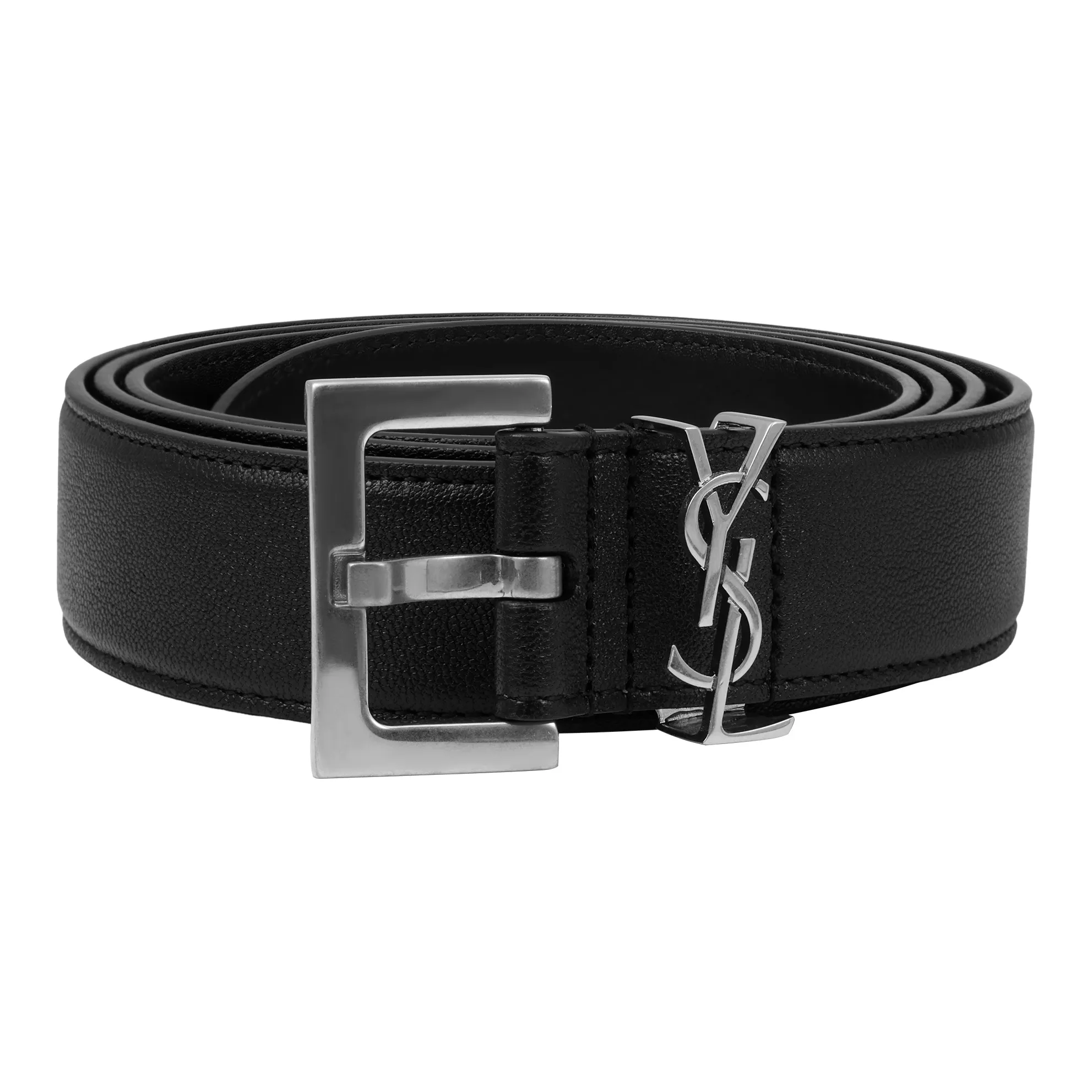 SAINT LAURENT Leather Belts Unisex