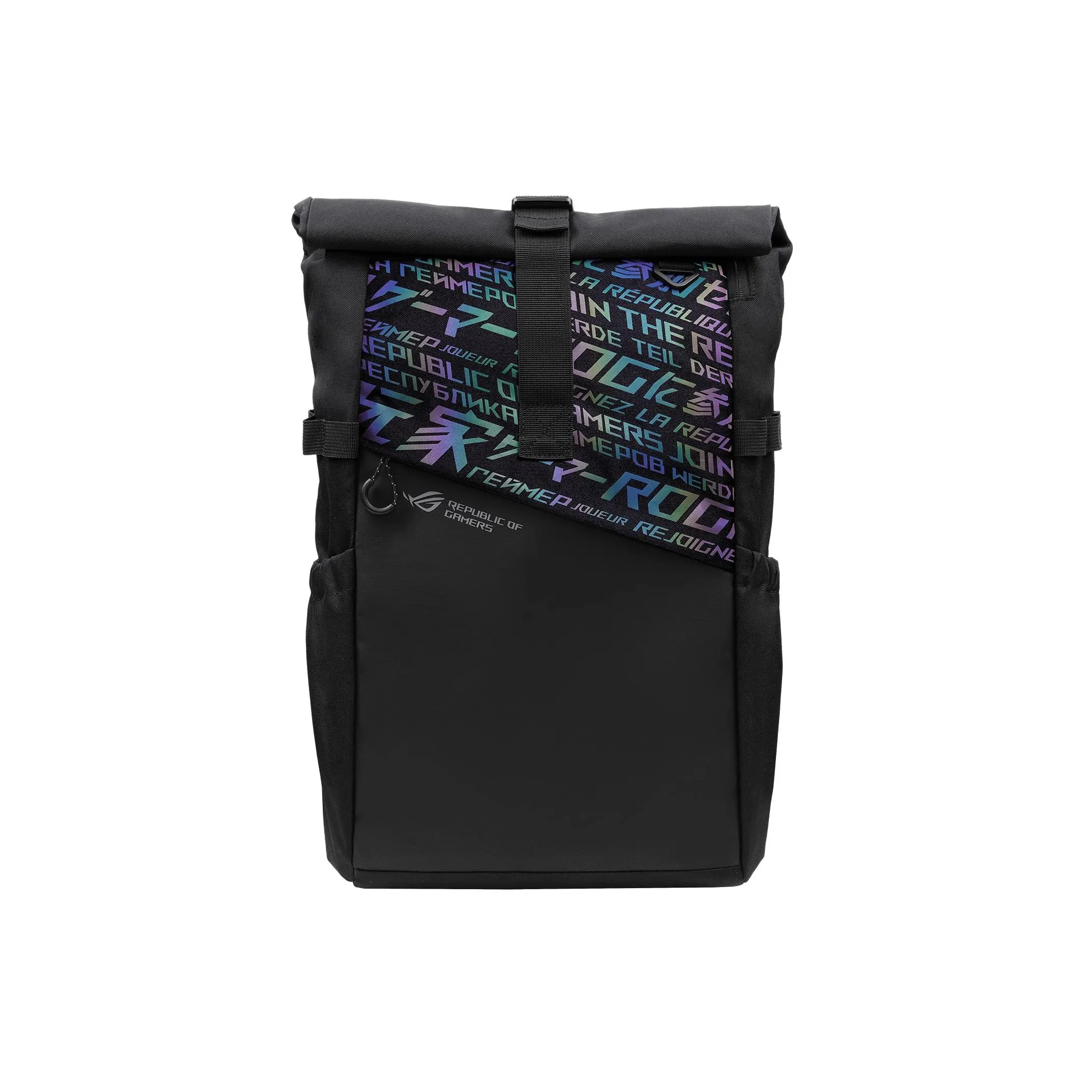 ROG Polyester Laptop Backpack Tubas Unisex Black