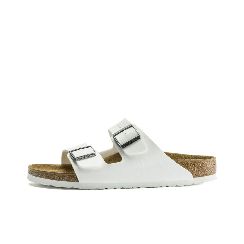 Birkenstock Arizona Слайд Унисекс Белый Узкий Версия