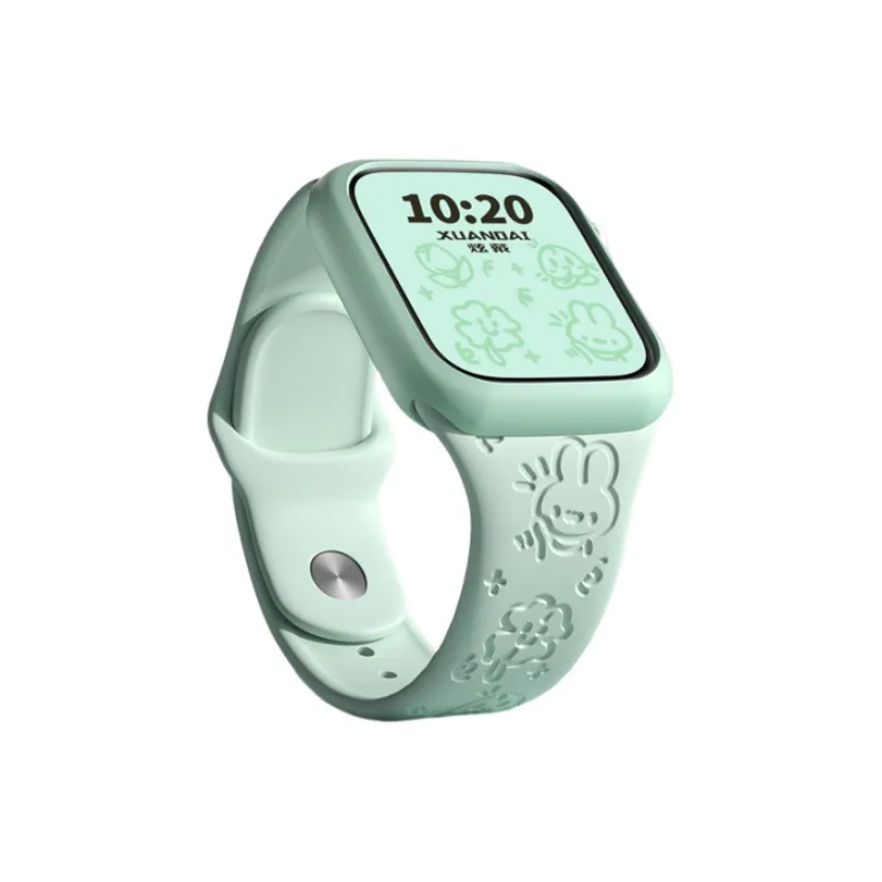 IBOANN Ремешок Apple Совместимость Силиконовый Материал 49 мм