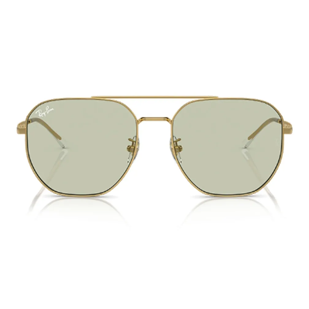 RayBan Металл Нерегулярная форма Солнцезащитные очки Унисекс Золото