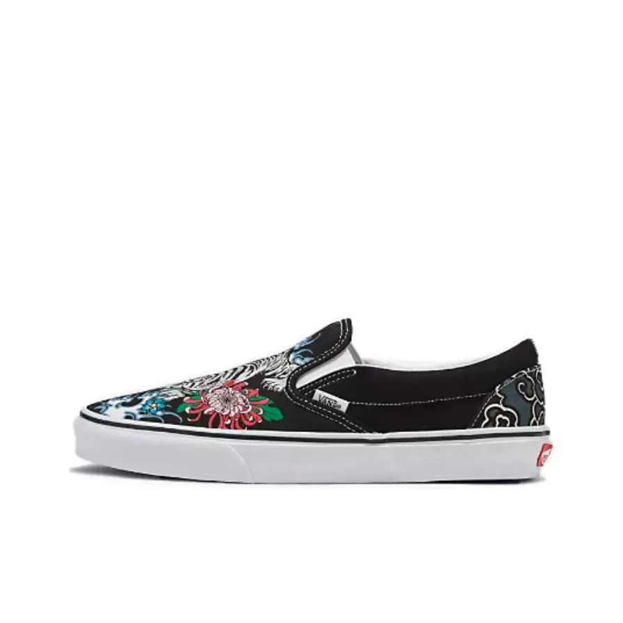 Slip On Classic Vans 'Tiger Floral'