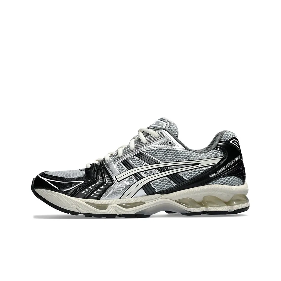 Asics Gel Kayano 14 Black Glacier Grey Silver