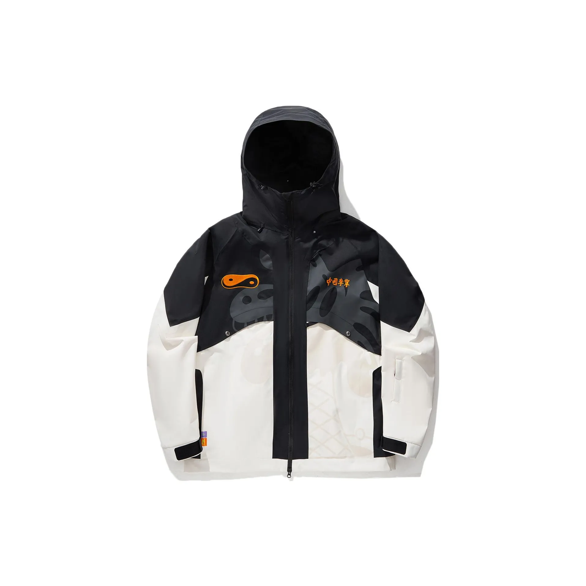 LINING Li Ning x Steven Harrington Черный Экрю Унисекс Тренч