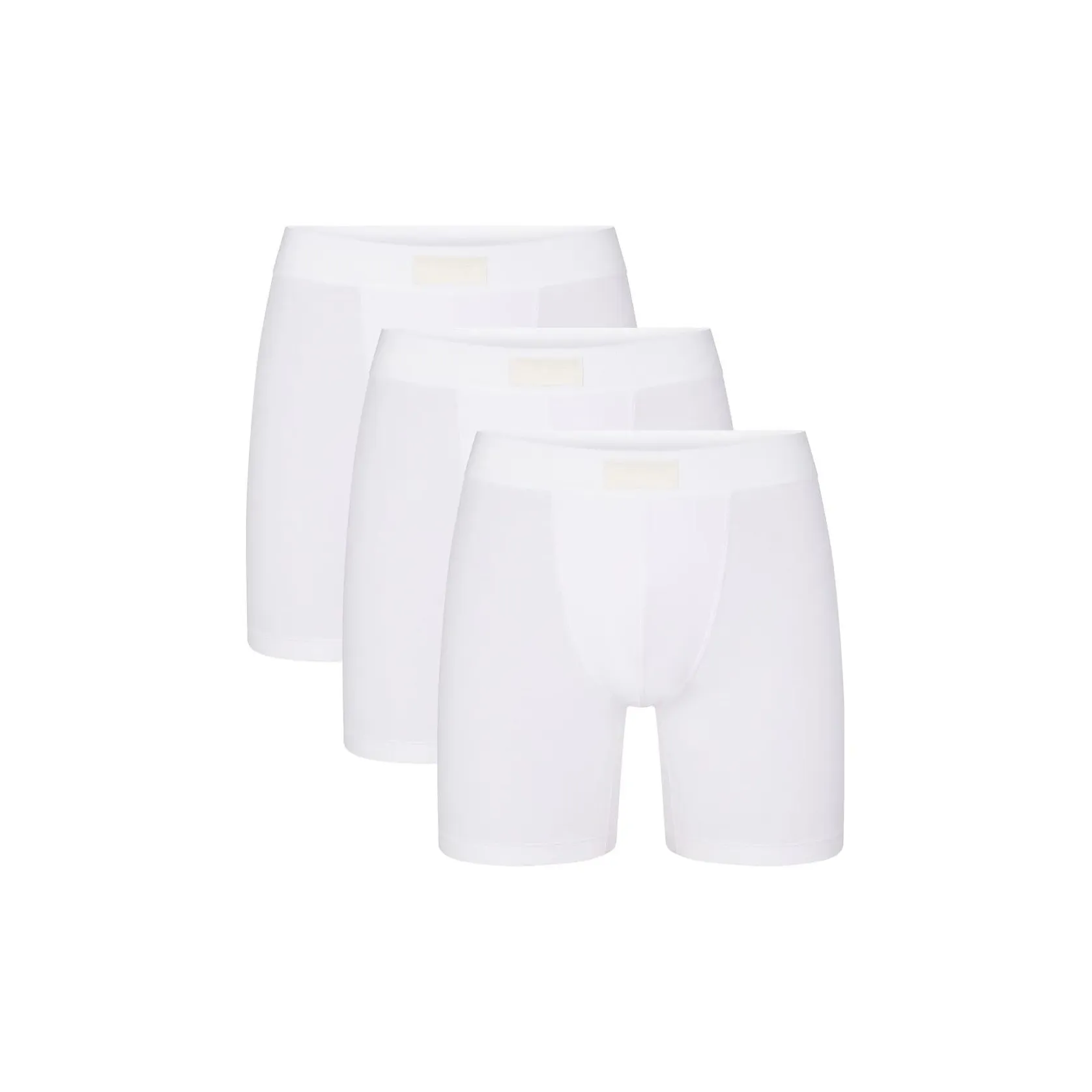 SKIMS FW23 MENS серия 3 упаковки Белый Мел Мужские боксер-шорты
