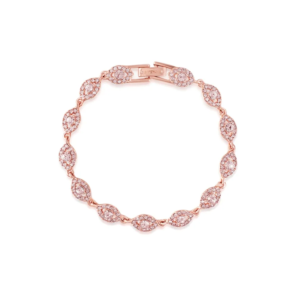 Givenchy Faux Crystal Bracelets Women's Rose Gold