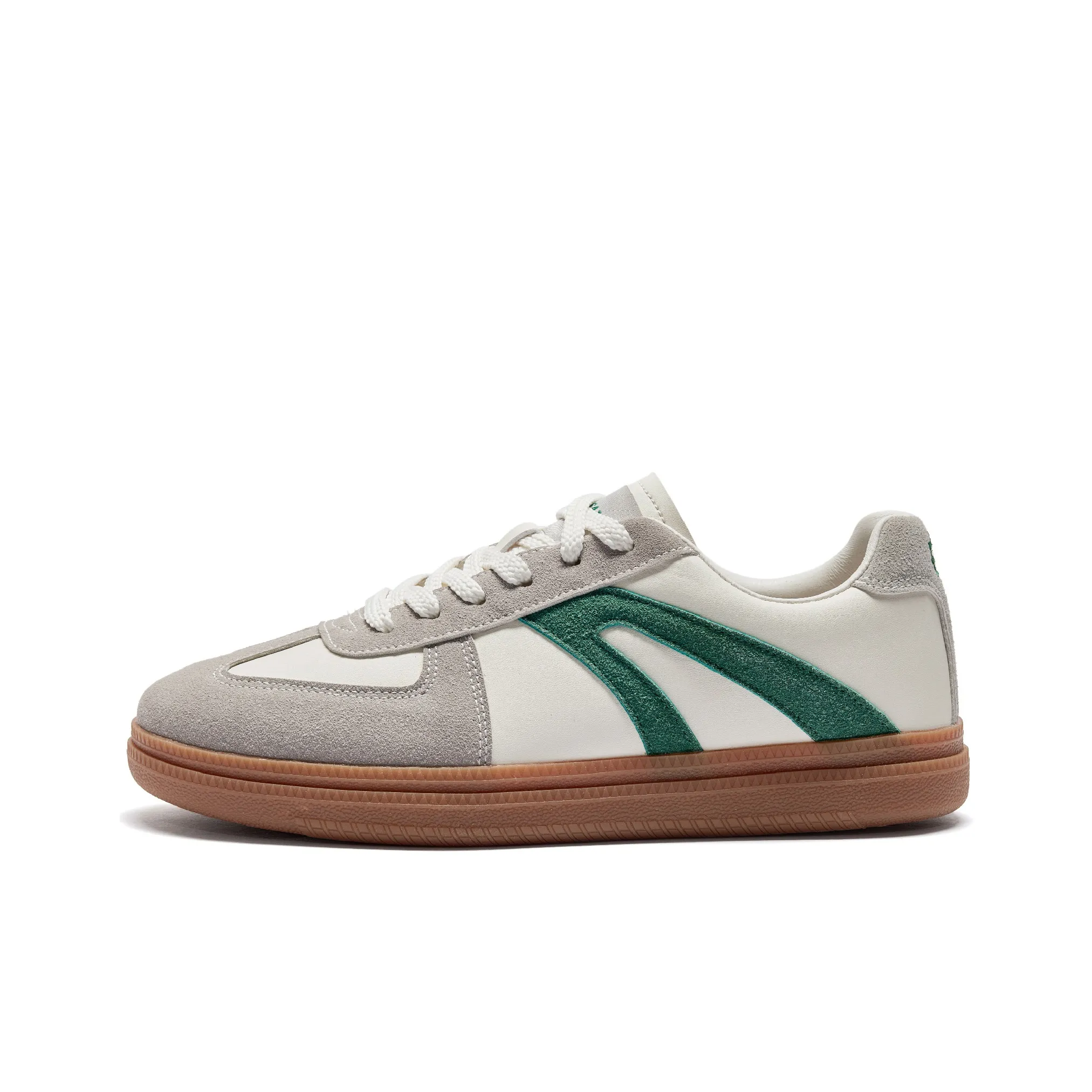 BUFFALO BOUND Anti Slip Wear Resistant Low Top Training Shoes Unisex Gray Green