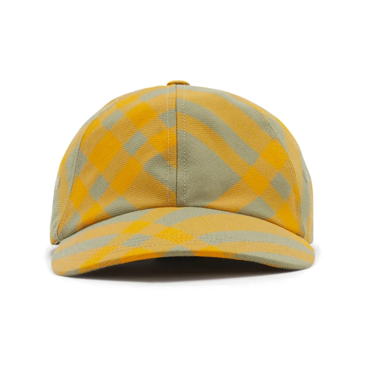 Burberry Cotton, Polyester, Wool Baseball Caps Unisex Yellow