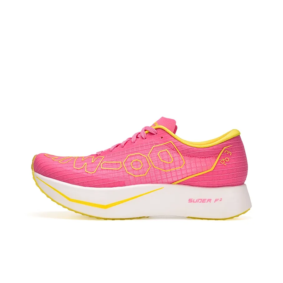 DO WIN Cushioning, Slip Resistant, Abrasion Resistant Support Low Top Casual Running Shoes Unisex Pink