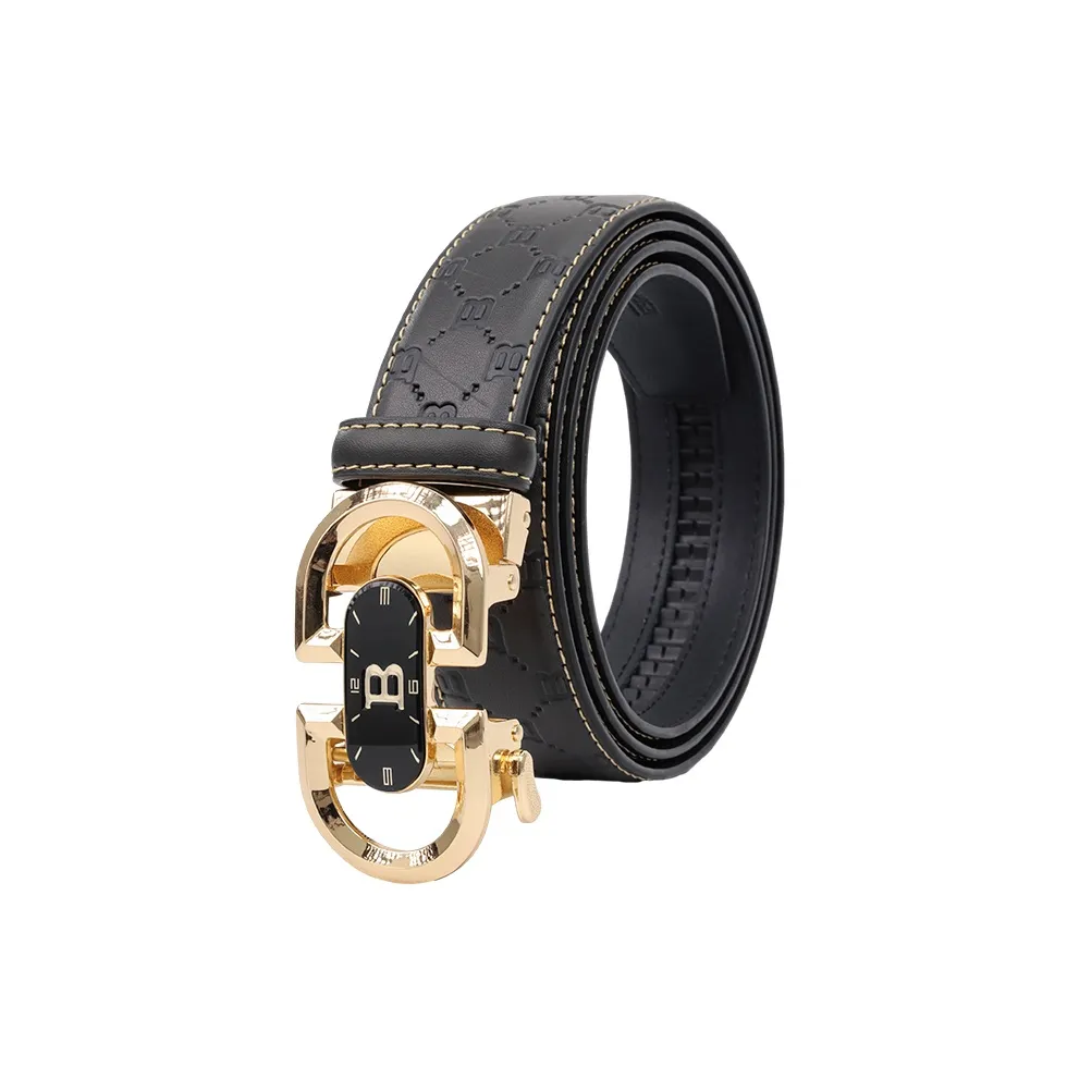 NINE NAIL Leather Belts Men's