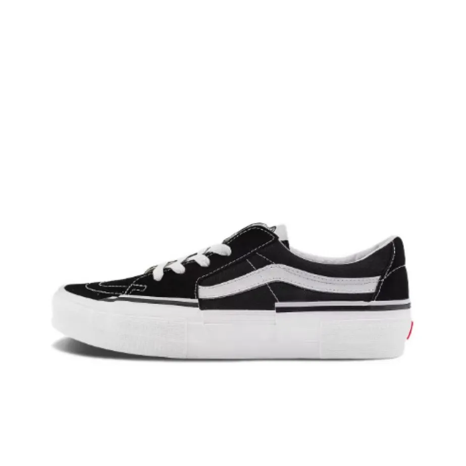 VANS SK8 LOW Топ Скейтборд Кроссовки Унисекс Черный Белый