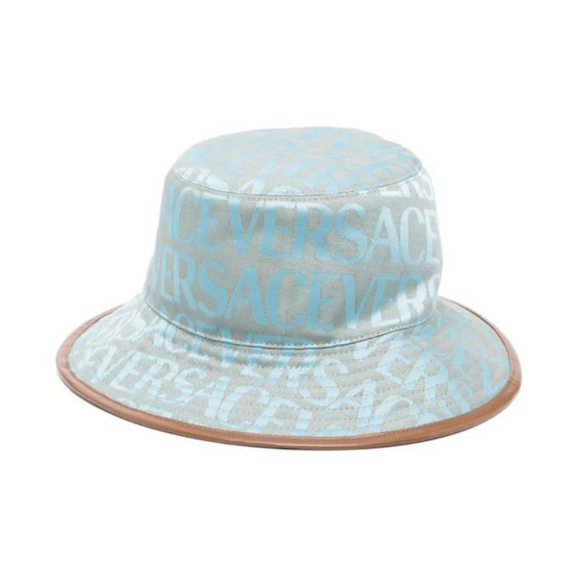 VERSACE Allover Cotton Bucket Hat