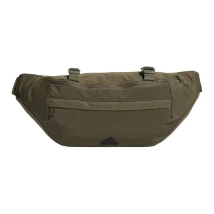 Adidas Полиэстер Сумка через плечо Бананка Стандартная Унисекс Армейский зеленый