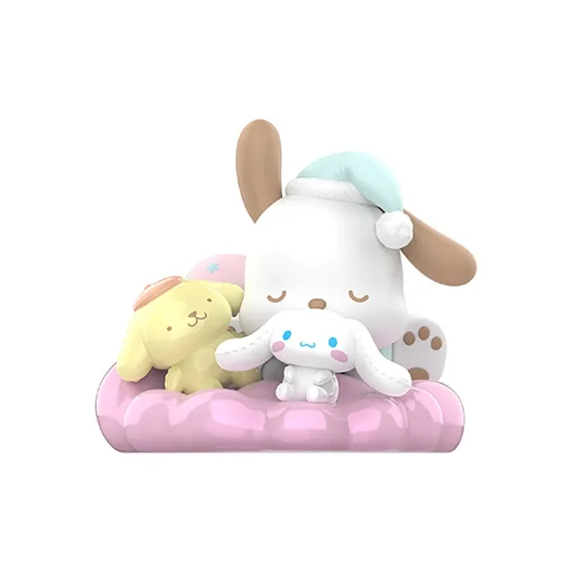 TOP TOY Покаччо Sanrio Series 1 шт Dream Collection Спокойной ночи Dream Pompompurin Прозрачный Blind Box на карточке