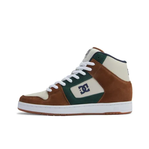 DC Shoes Кроссовки для скейтбординга High Top Коричнево-зеленый Унисекс