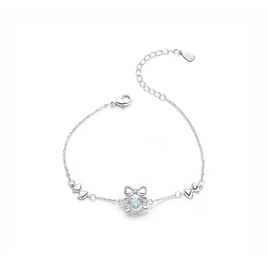 MUYAN Сплав Принцесса в бегах Сердце Браслет Женские