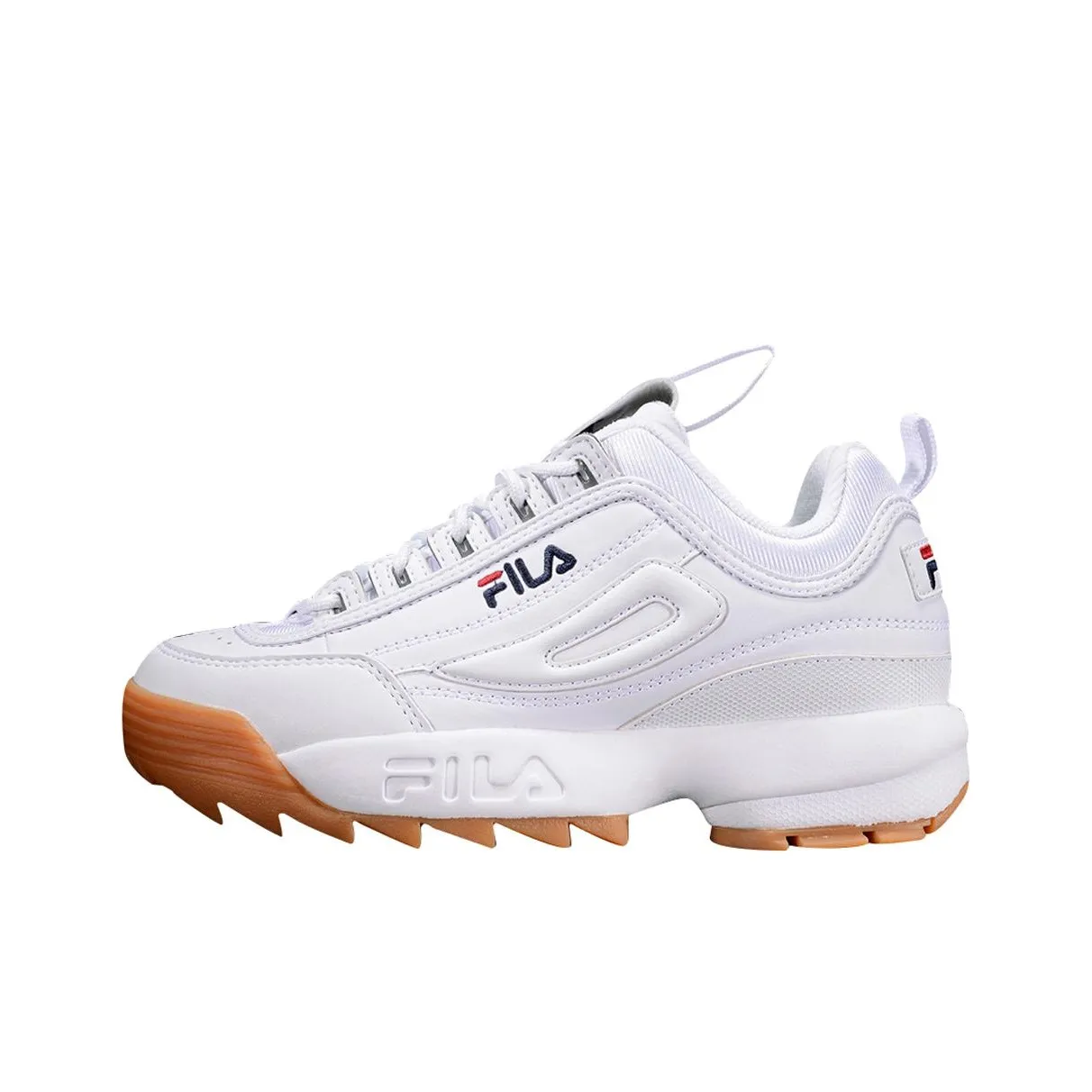 FILA Disruptor 2 Амортизация Износостойкие Низкие Кроссовки для Бега Женские Белые