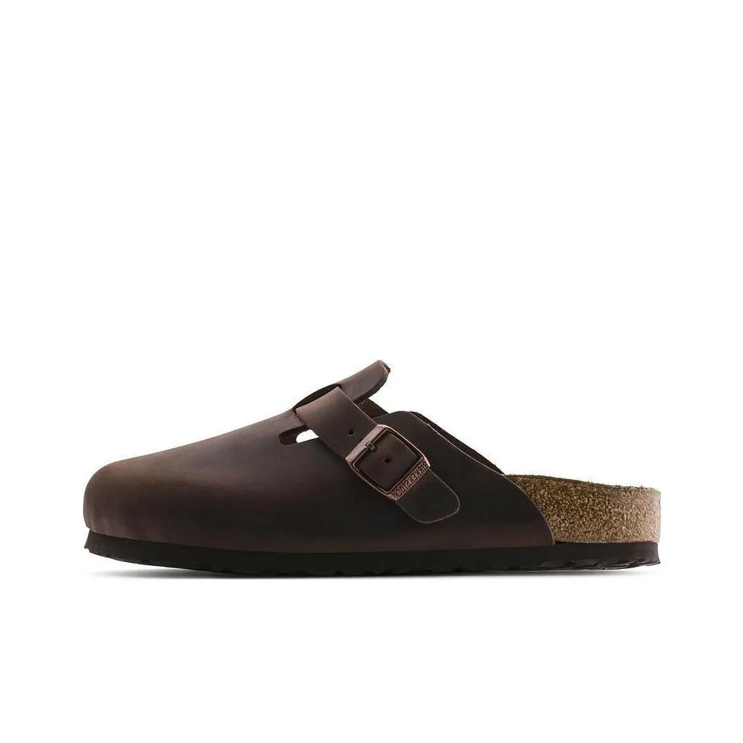 Birkenstock Boston Leather Slippers
