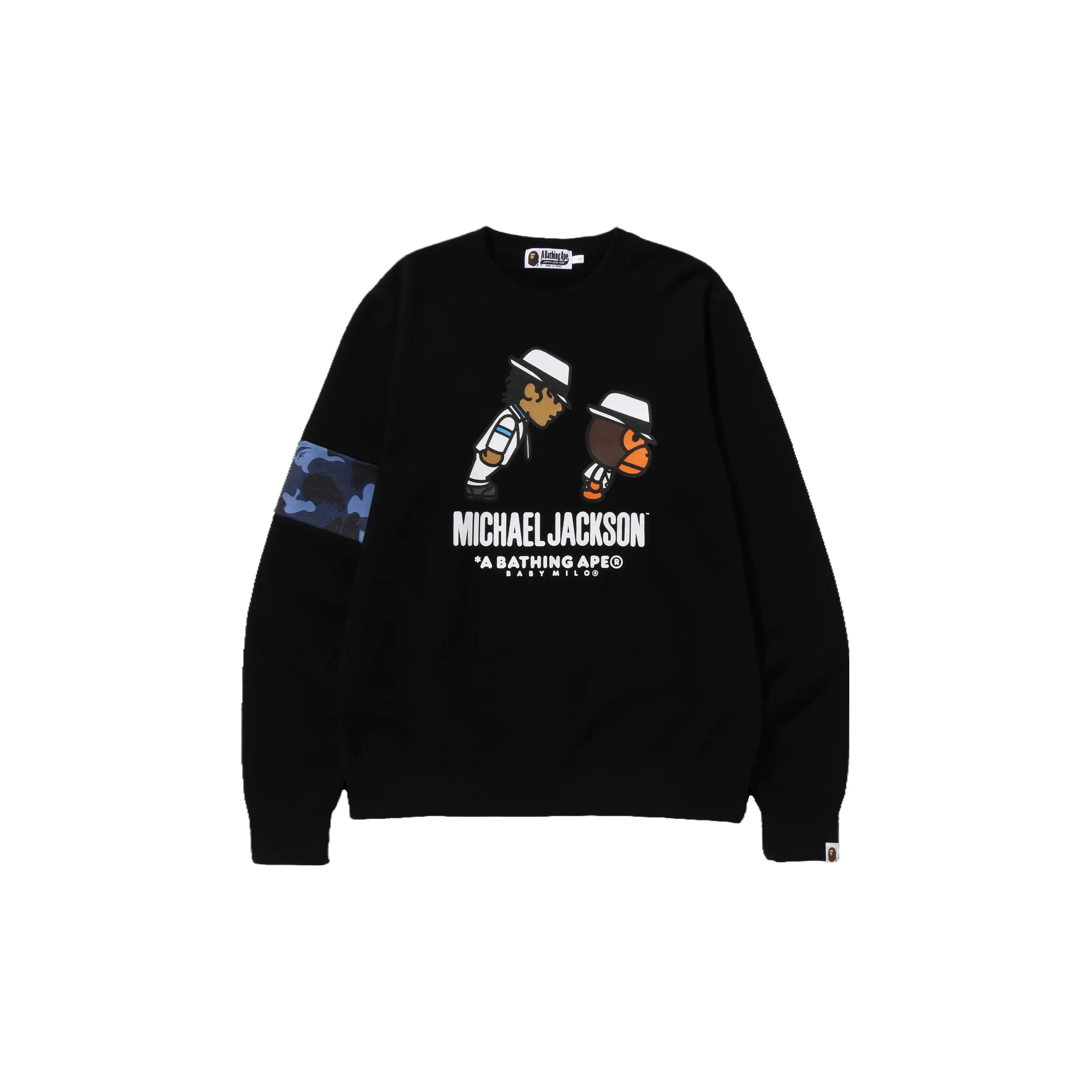 A BATHING APE X Michael Jackson Baby Milo Crewneck