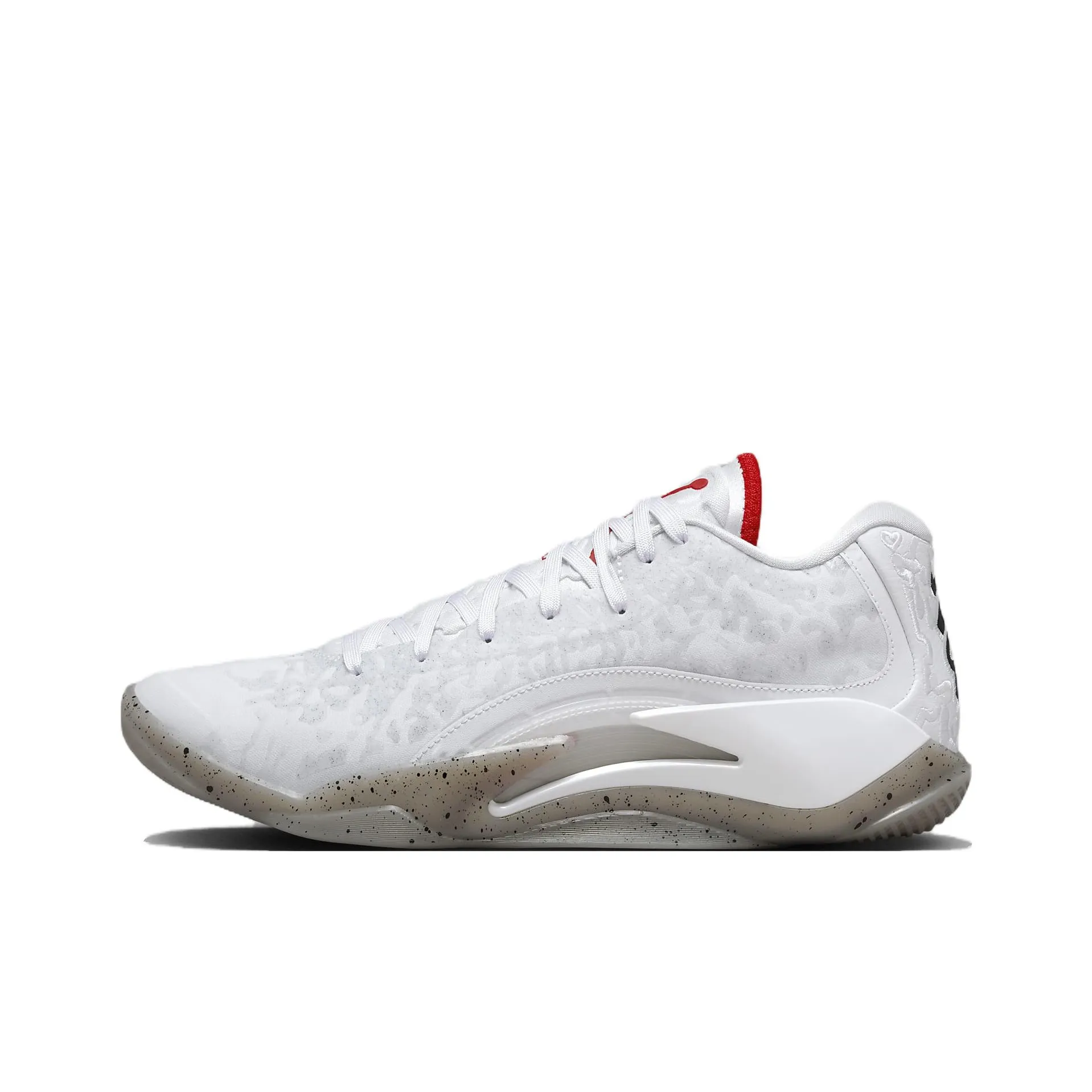 Джордан Zion 3 Zion 3 'Свежий Краска' Амортизация Низкий Топ Баскетбольные кроссовки Мужской Белый Международная версия