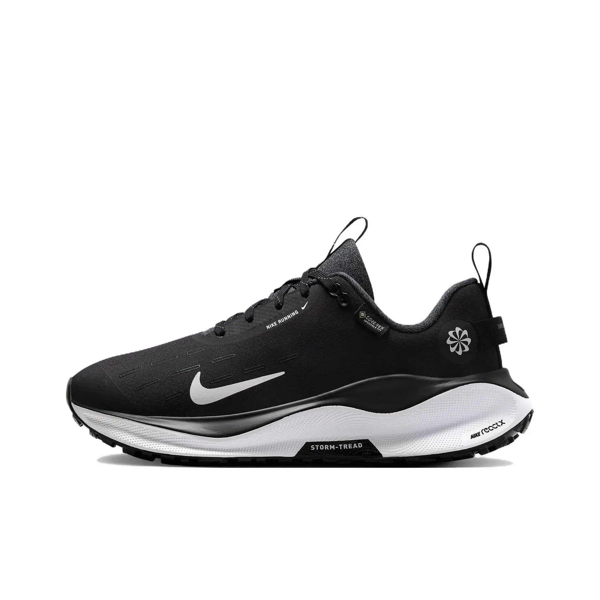Nike InfinityRN 4 GORE TEX Waterproof 'Black White' Women's