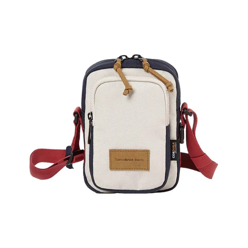 SAMSONITE Полиэстер Camera Сумка Сумка через плечо Мини Унисекс Экрю