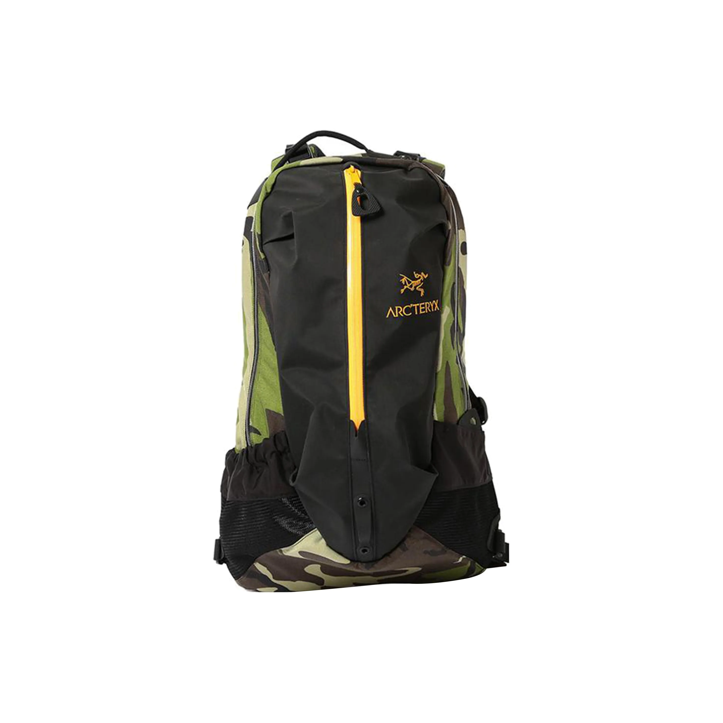 Arcteryx × BEAMS Collaboration ARRO Canvas Backpack Unisex Black & Green