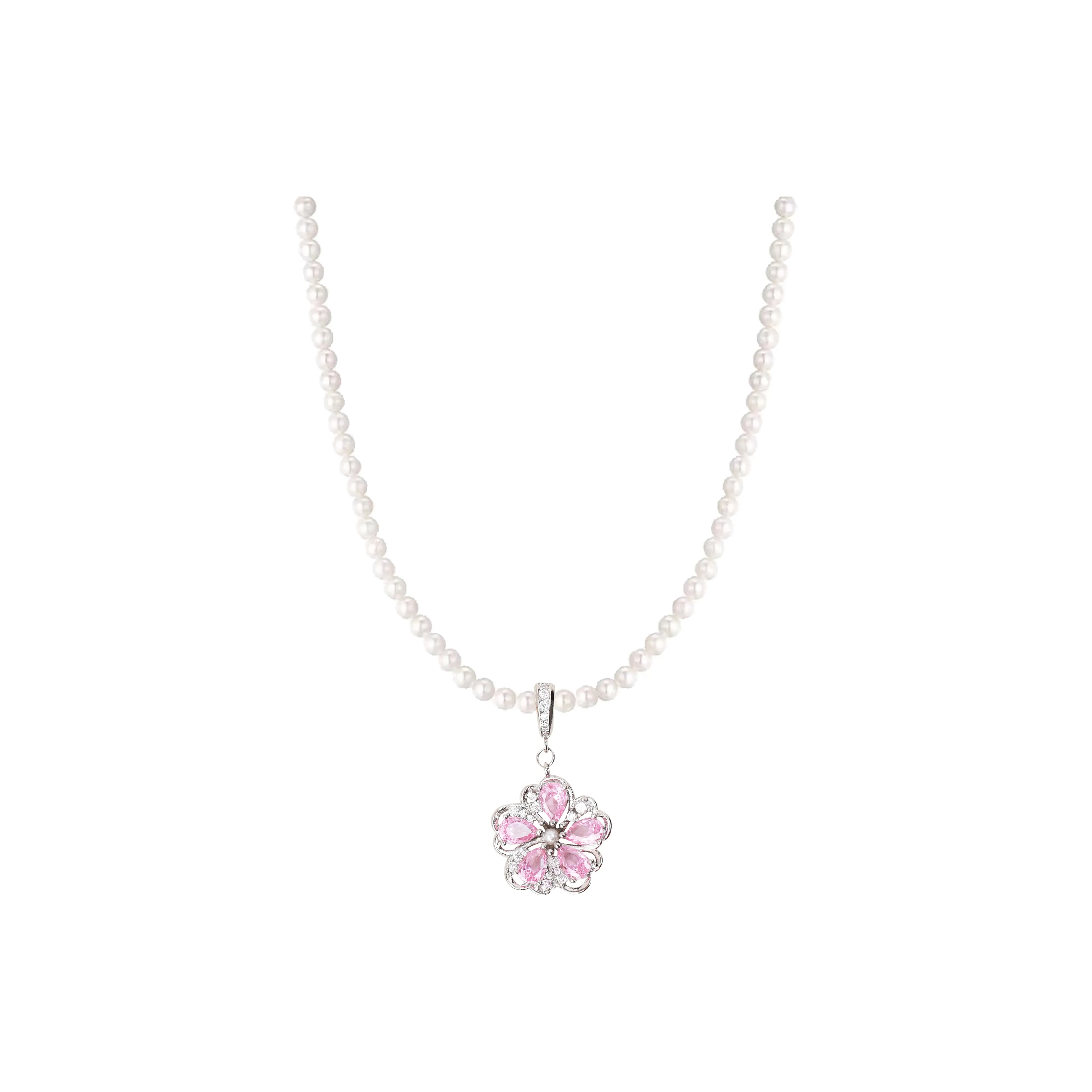 IOTS Alloy Pearl Necklaces Women's