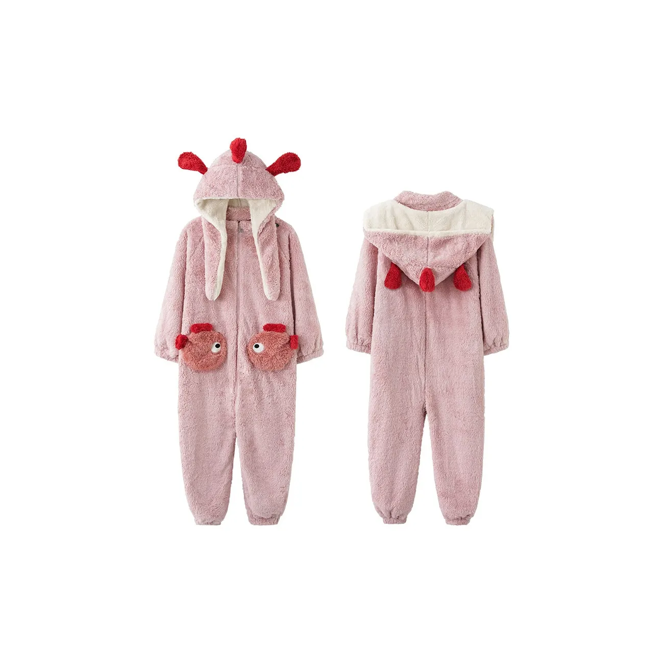 MIOJUER Pajama Set Women's Pink