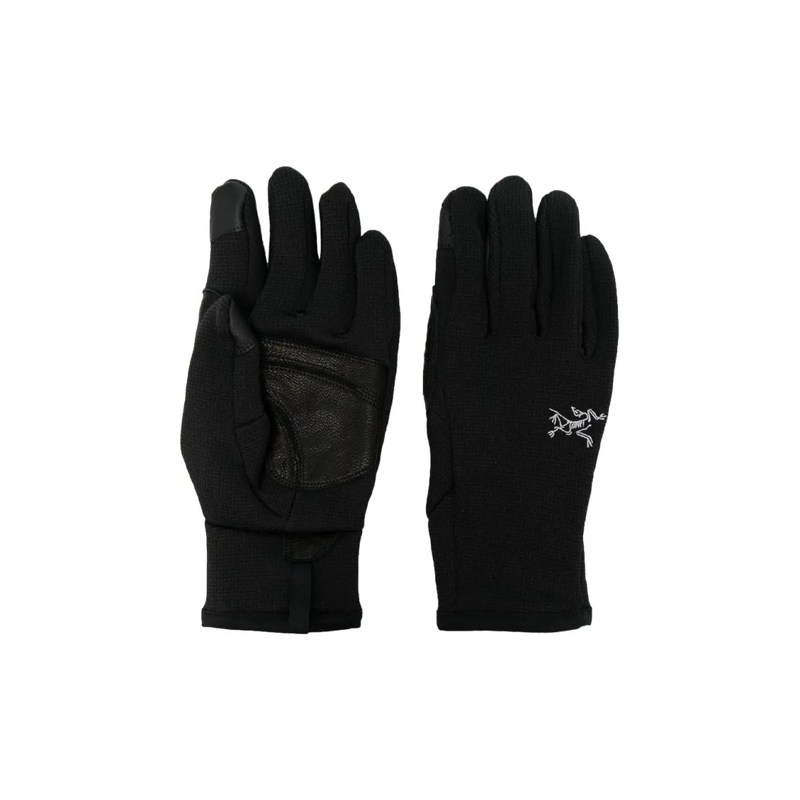 Arcteryx Polyester Elastane Gloves Men's Black