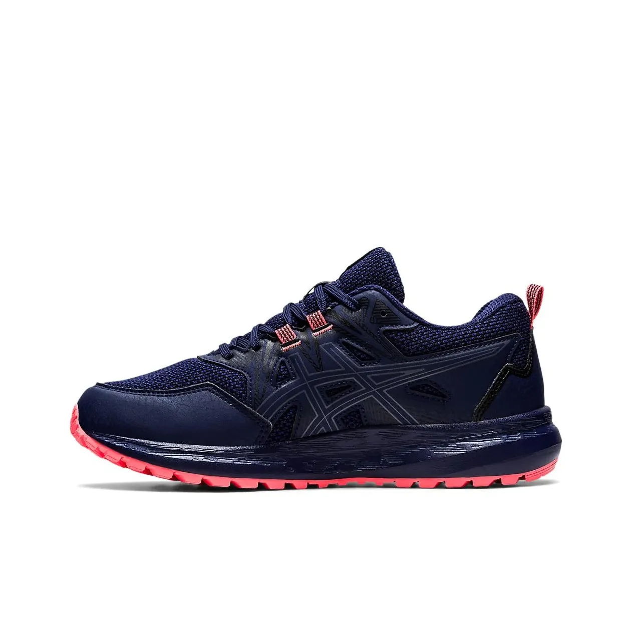 Asics GEL SNOWRIDE 2 Low Top Running Shoes Women's Blue Pink