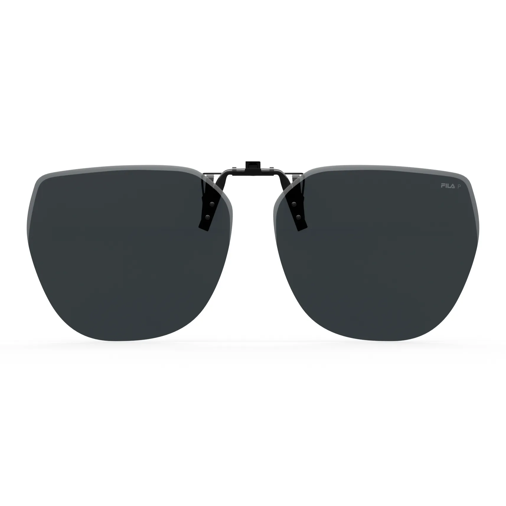FILA Irregular Shape Prescription Clip-on Sunglasses Unisex Stone Gray Coconut Brown Starry Blue