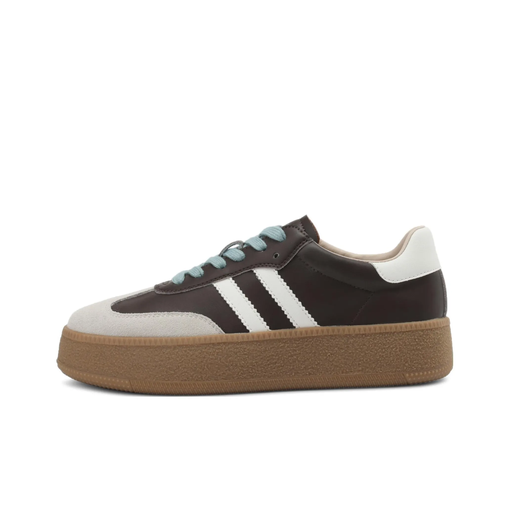 BOERDIQI German Army Trainers Height Increasing Breathable Skateboard Shoes Women's
