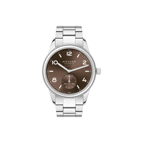 NOMOS Автоматический Механический Movement Унисекс Часы 39,5мм*39,5мм*8мм Кофе