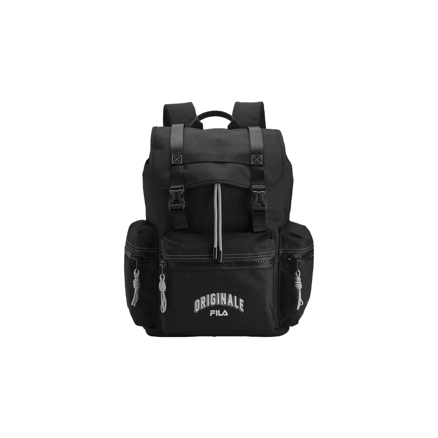 FILA Fabric Laptop Bag Backpack Extra Small Men's Jet Black