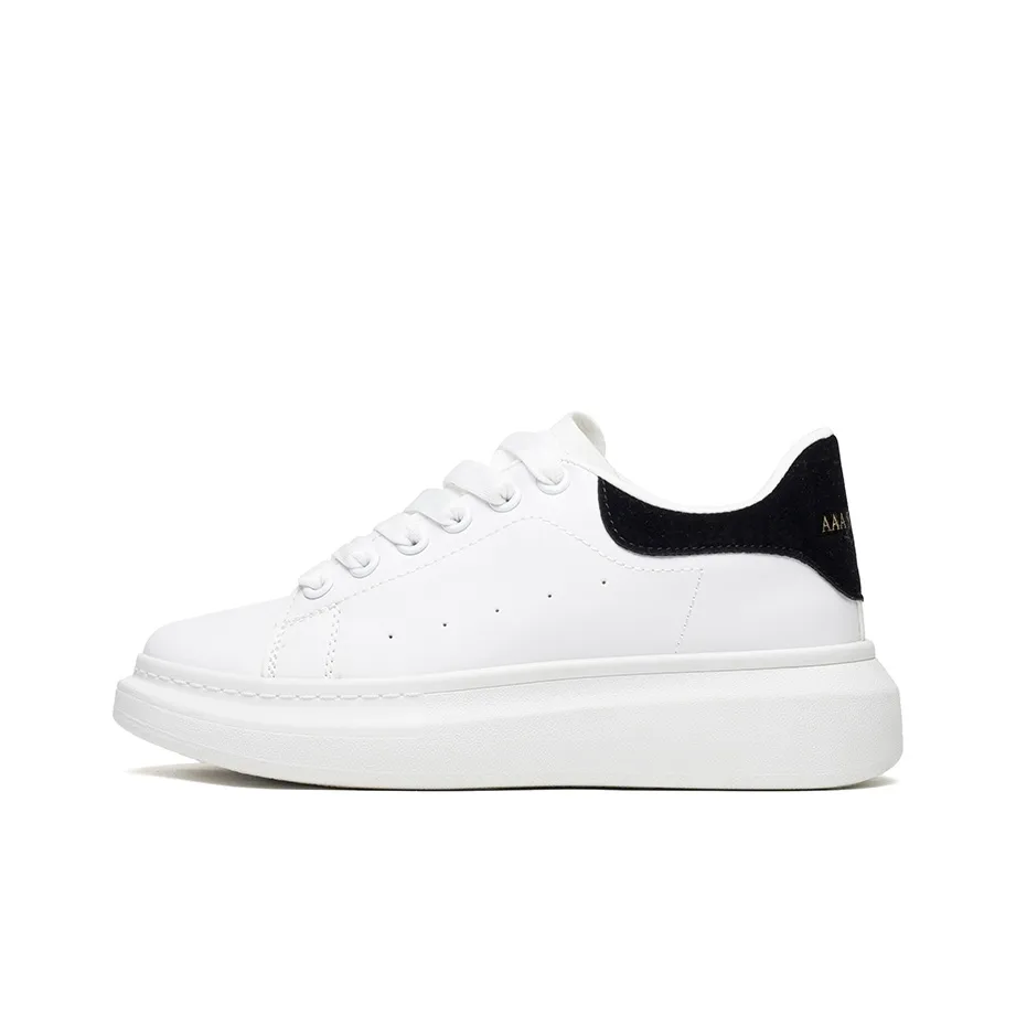 AAA SINCE 1955 Low Top Skateboard Shoes Unisex White