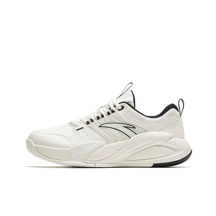 ANTA Амортизаторы Устойчивый к истиранию Низкий Топ Повседневный Мужской Белый Черный