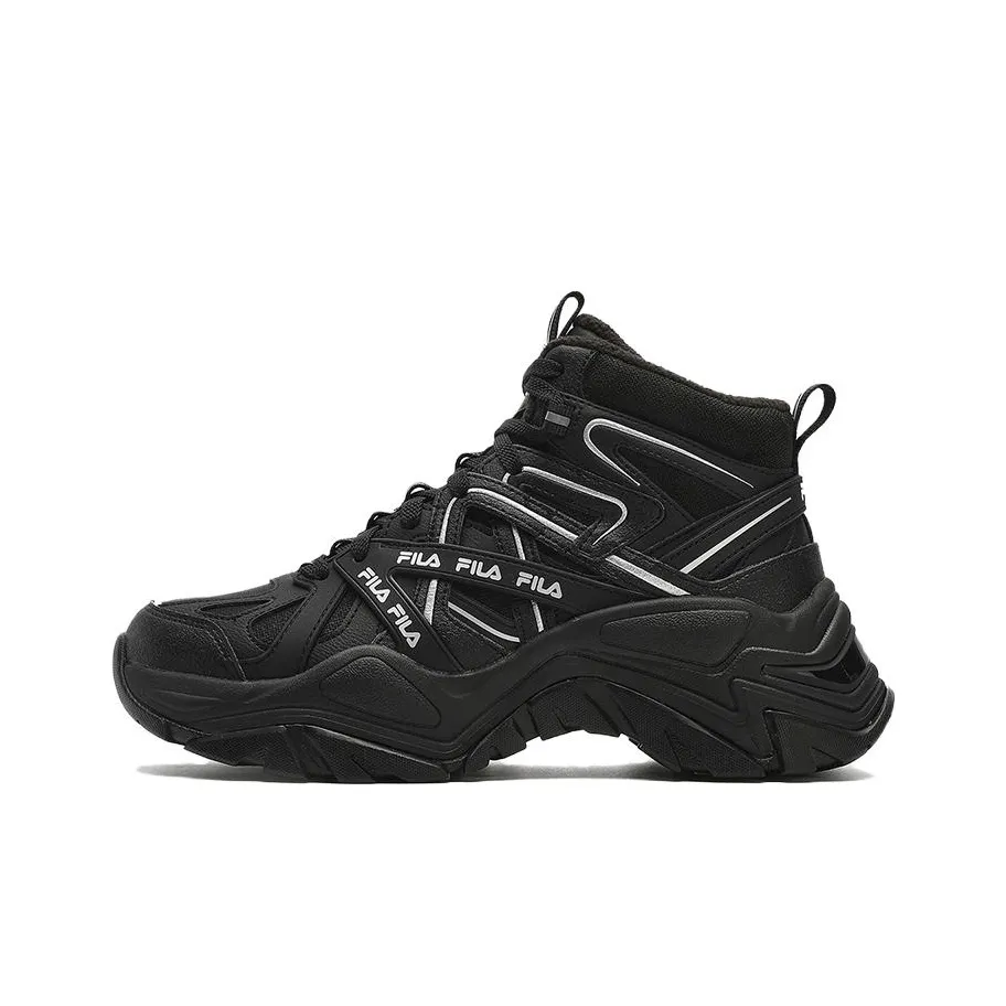 FILA Sofia Low Shoes 'Black Velvet' Women's