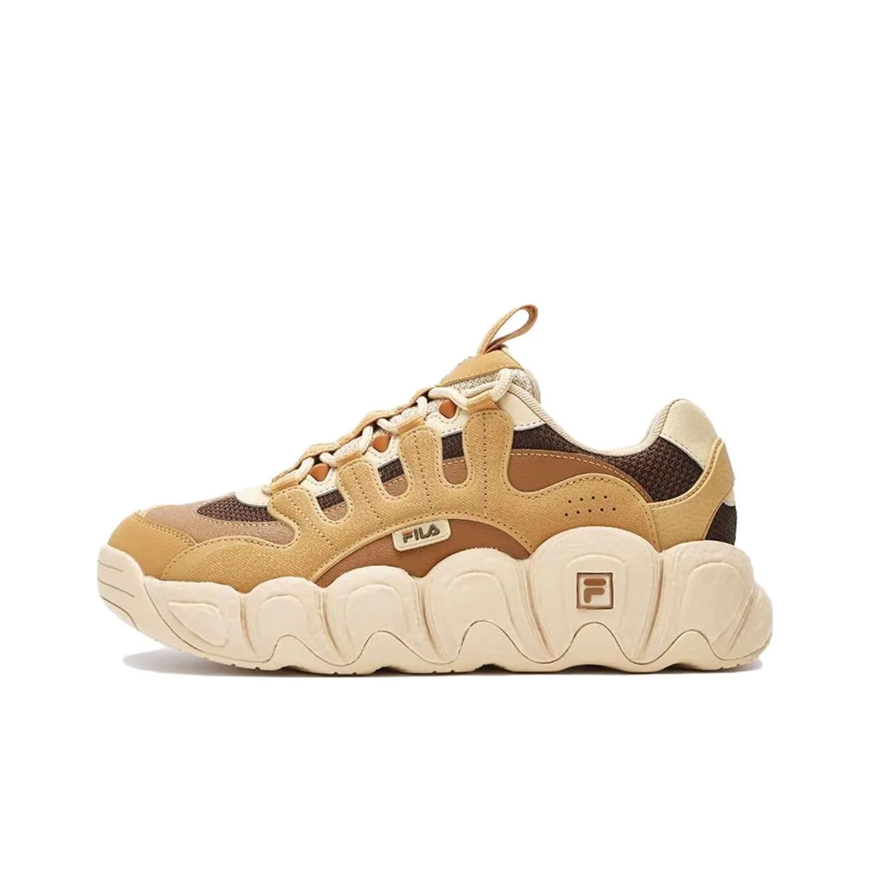 FILA Croissant Chunky Sneakers 'Orange Brown'