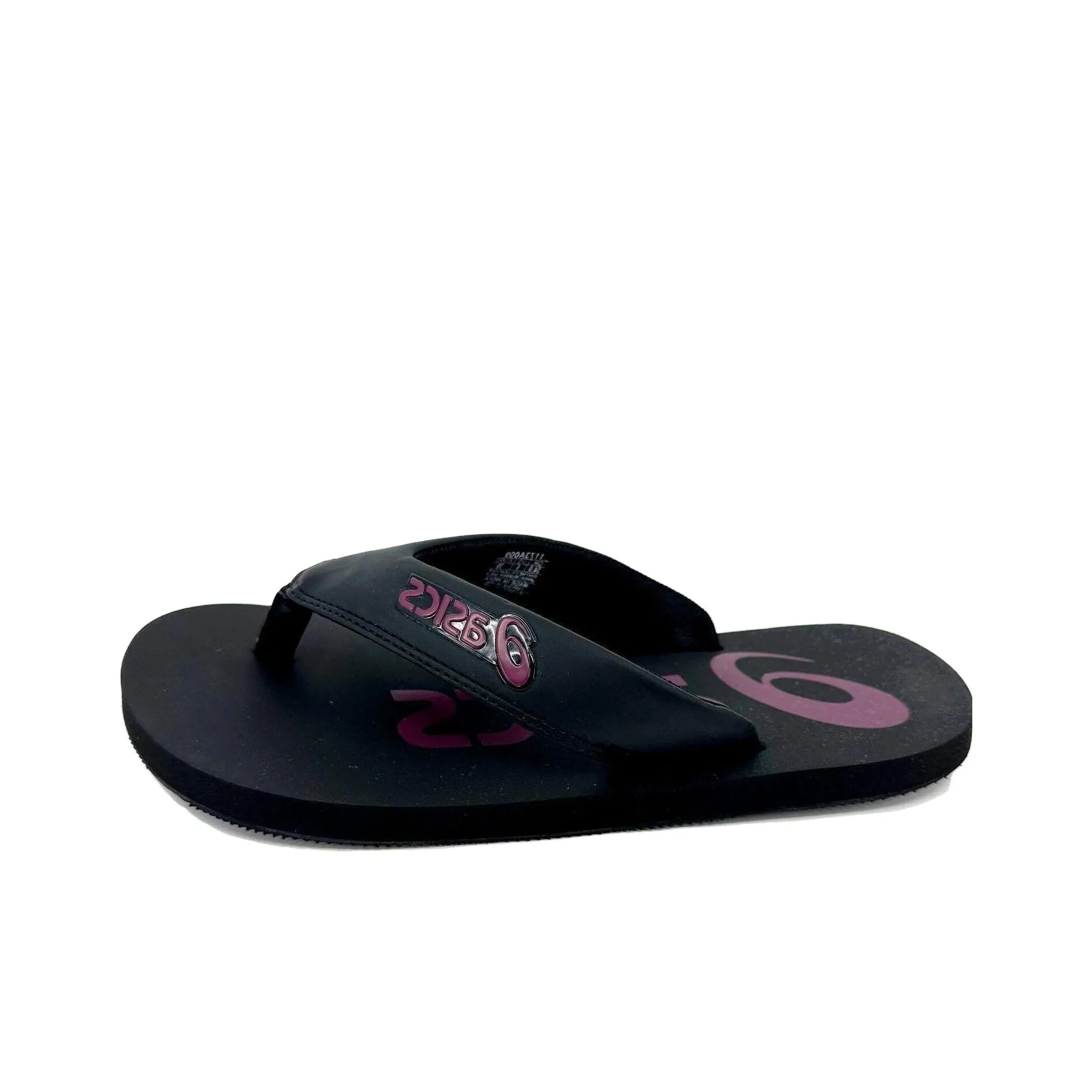 Asics Rubber Sole Flip Flops Men's Black