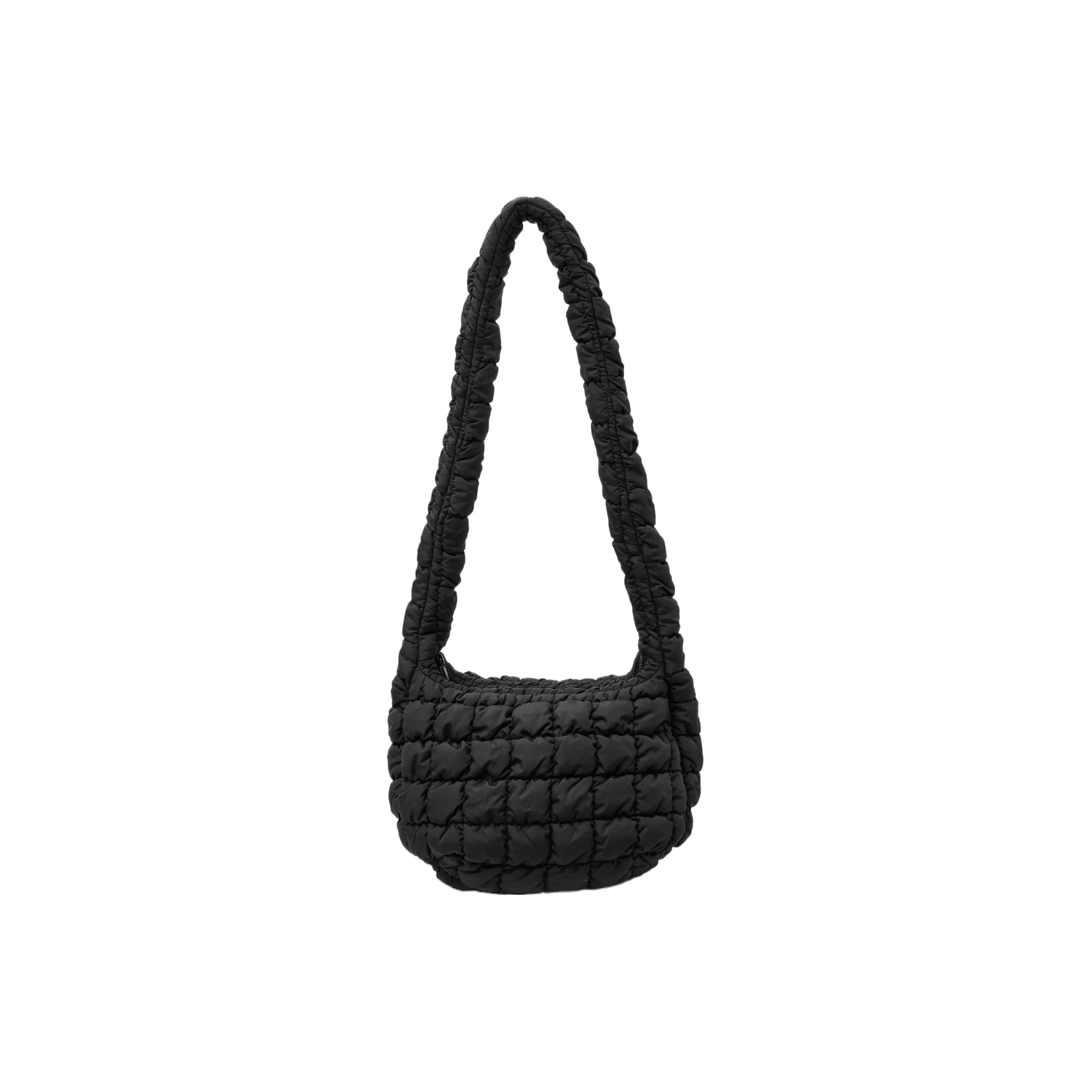 COS Polyester Cloud Bag, Shoulder Bag, Crossbody Bag Regular Women's Black
