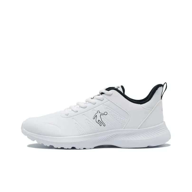 QIAODAN Беговые кроссовки Low Top Jordan - Белый/Черный Мужской