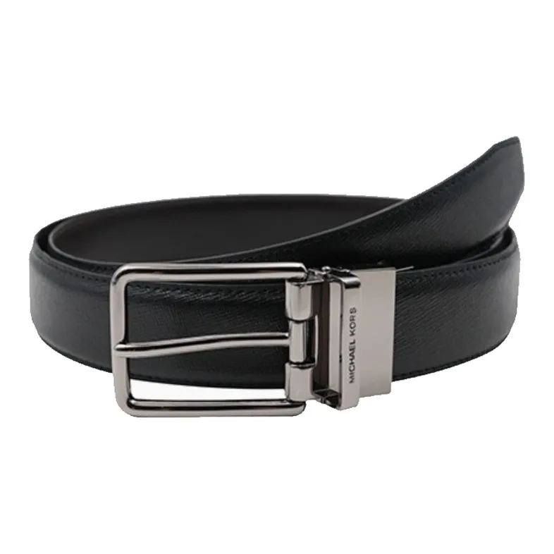 MICHAEL KORS Leather Belts Men's Black