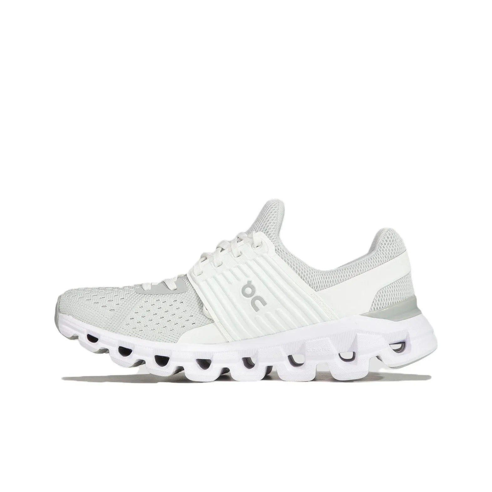 On Running Cloudswift Glacier Grey White Women's