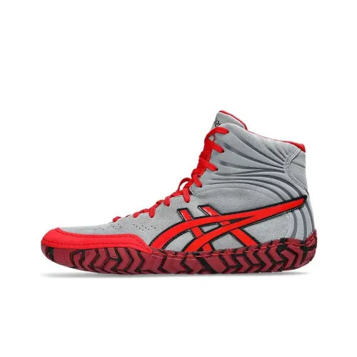 Asics Aggressor 5 Кроссовки для тренировок Высокие Красные Мужские