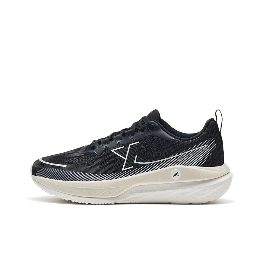 XTEP Cloud DC Wear-Resistant Low-Top Running Shoes Women's Black Gray