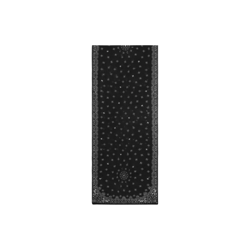 CELINE Stole In Floral Cashmere Muslin