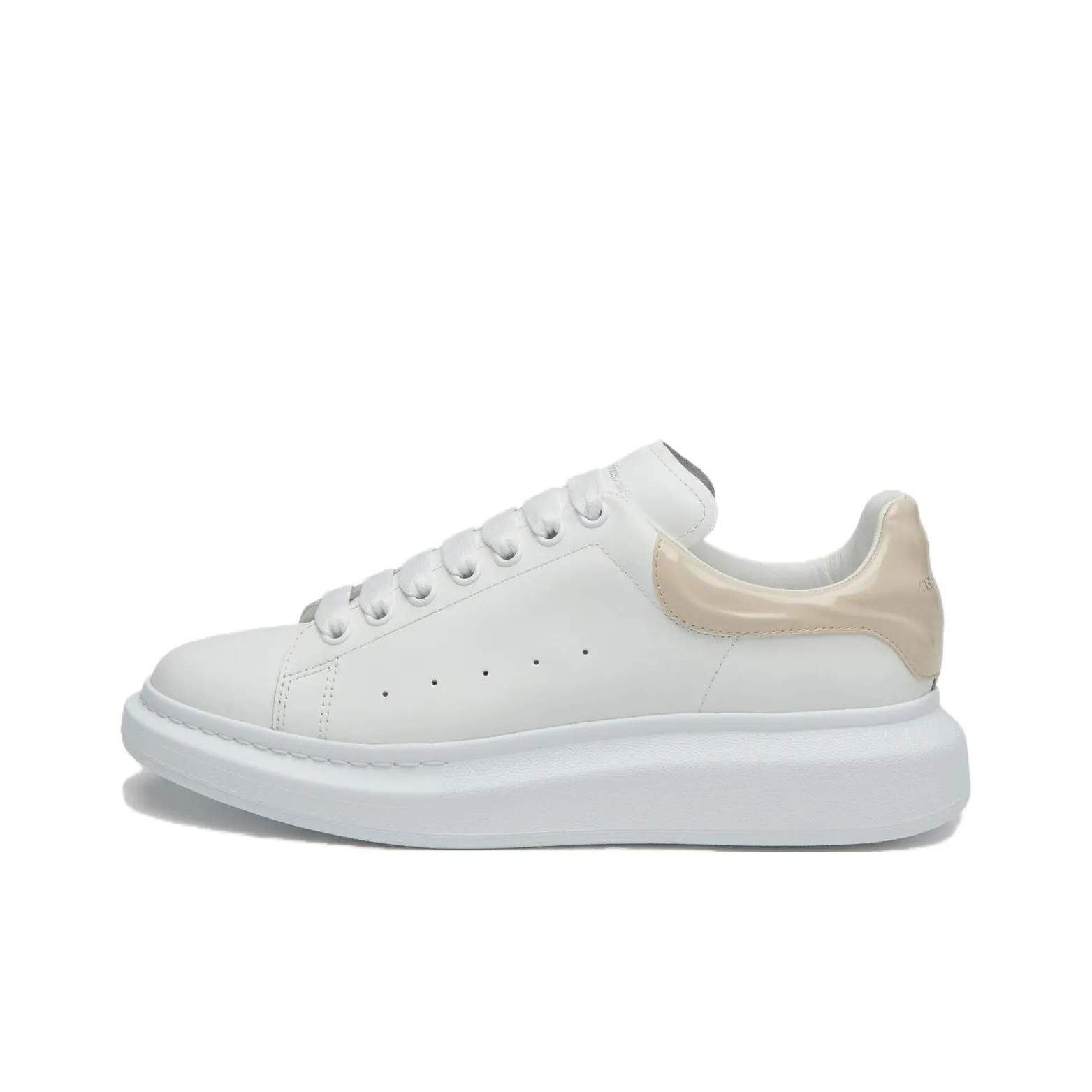 Alexander McQueen Oversized White Oyster