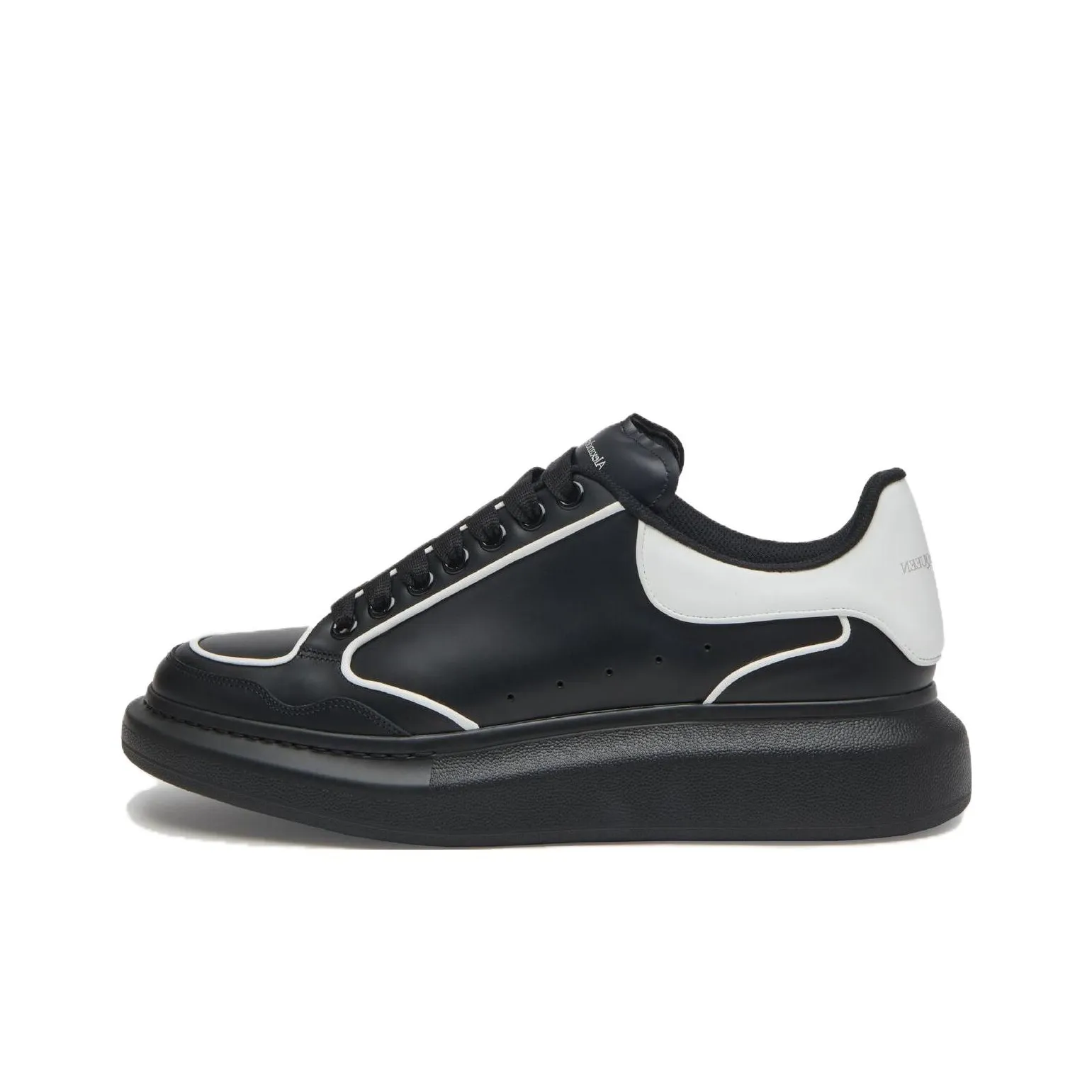 Alexander McQueen Oversized Sneakers 'Black White'